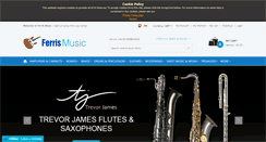 Desktop Screenshot of ferrismusic.co.uk