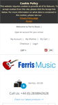 Mobile Screenshot of ferrismusic.co.uk